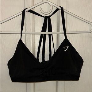 Gymshark Black Multi-Strap Sports Bra